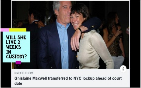 Ghislaine Maxwell will she live 2 weeks in custody? - BetMoose